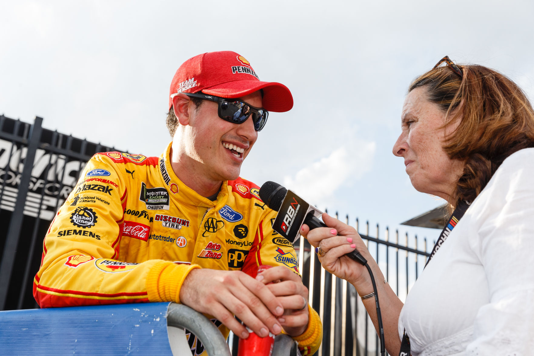 Friday at the NASCAR ROVAL 400.